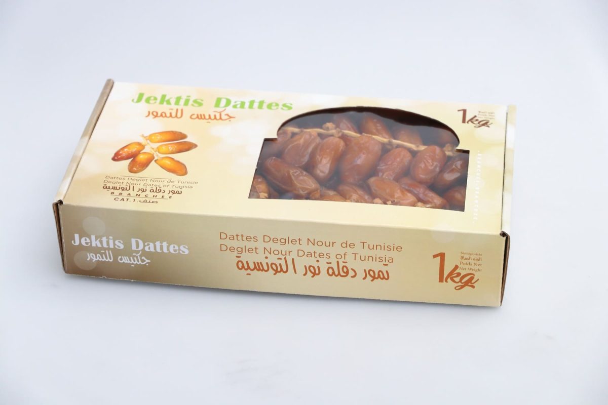 Deglet Nour Dates in Branches Jektis Agro