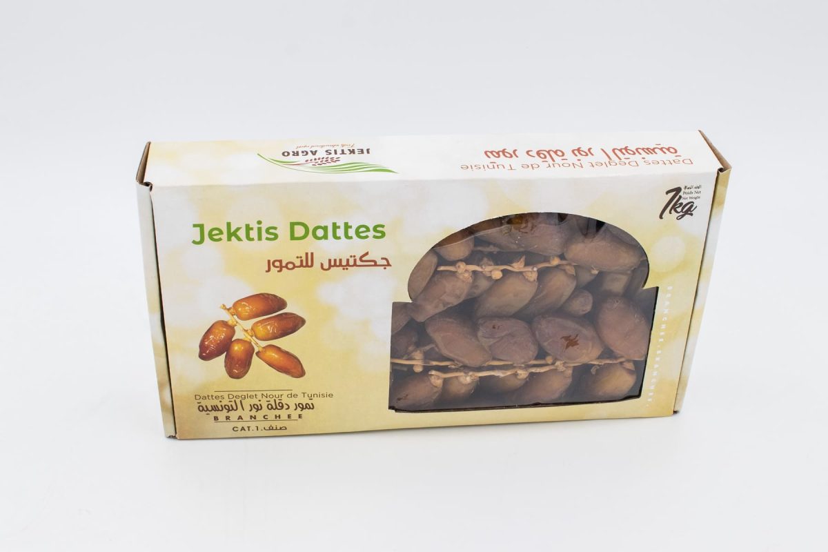 Deglet Nour Dates in Branches Jektis Agro